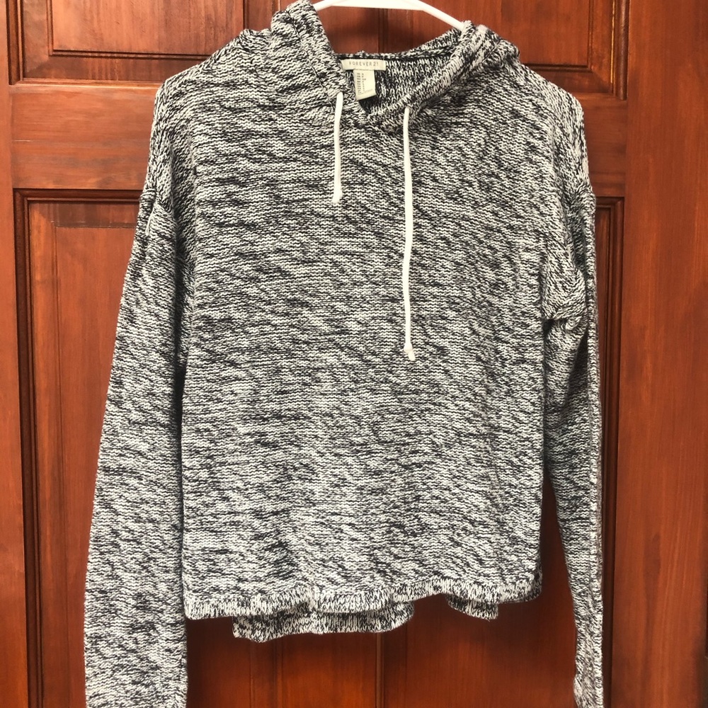 Forever 21 knit hoodie